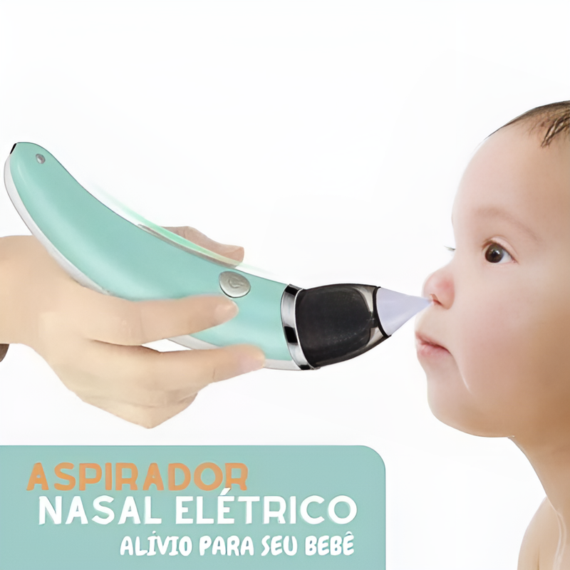 BebeClear™ - Aspirador Nasal para Crianças e Bebês Recém-Nascidos