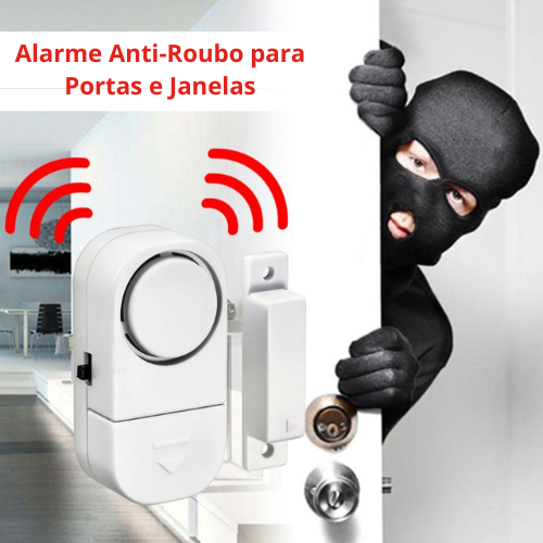 Alarme Anti-Roubo para Portas e Janelas