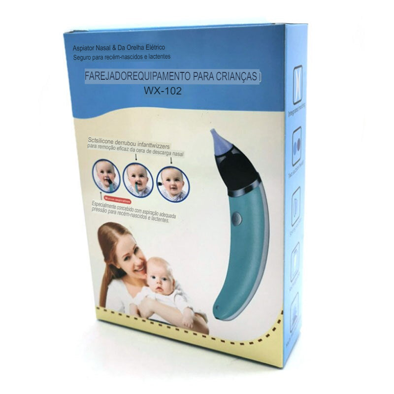 BebeClear™ - Aspirador Nasal para Crianças e Bebês Recém-Nascidos