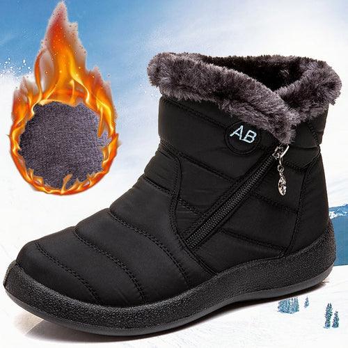 Bota de inverno Impermeável e Aveludada Ária Belle