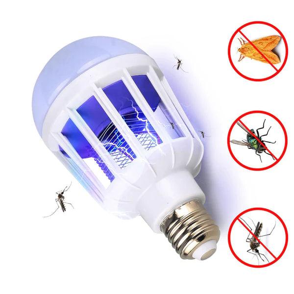 Lâmpada Luz Led Repelente Mata Mosquitos/Insetos