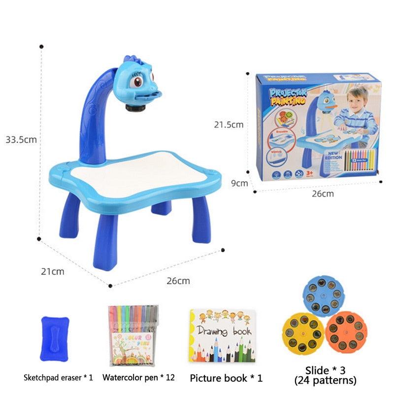 Mesa Projetora de Desenhos Infantil