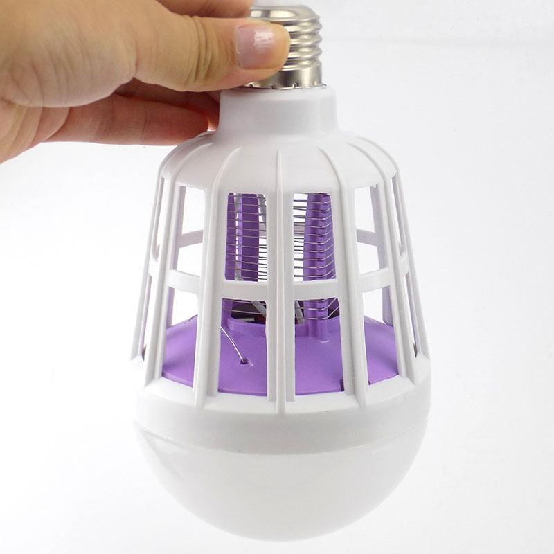 Lâmpada Luz Led Repelente Mata Mosquitos/Insetos