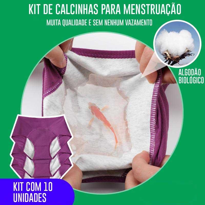 Calcinha Menstrual e à Prova de Vazamento Comfort